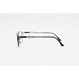 Carrera - 7702 - Black - Metal - Rectangle - Double Bridge - Eyewear
