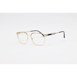 Carrera - 7702 - Golden Black - Metal - Rectangle - Double Bridge - Eyewear