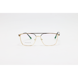 Carrera - 7702 - Golden Black - Metal - Rectangle - Double Bridge - Eyewear