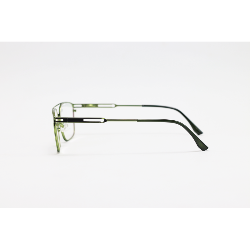 Carrera - 7702 - Green - Metal - Rectangle - Double Bridge - Eyewear