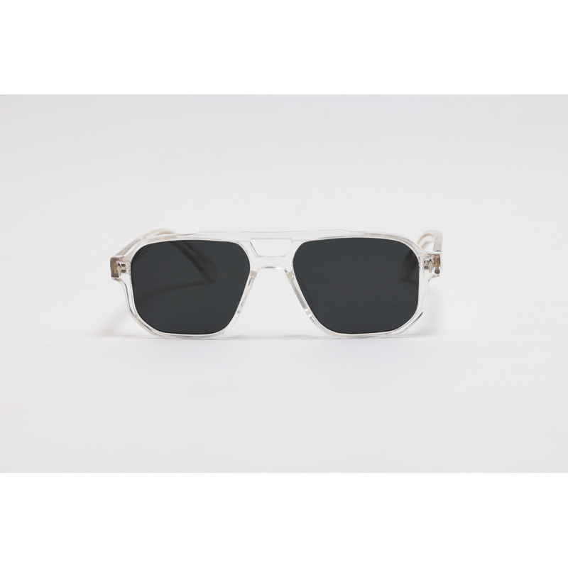 Marc Jacobs - 9820 - Translucent Black - Acetate - Aviator - Sunglasses