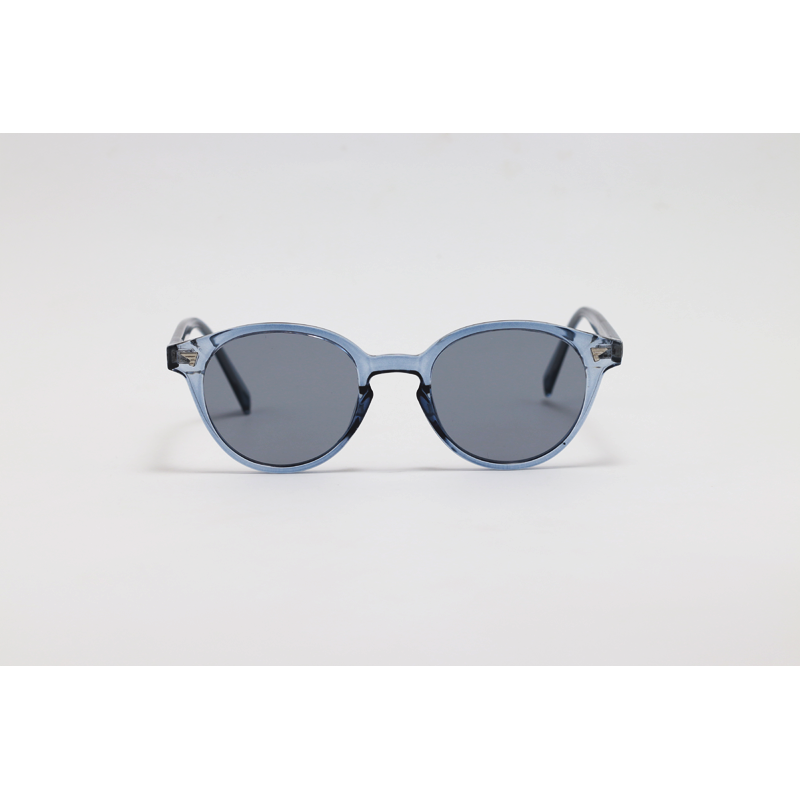 Dior - 28021 - Blue Translucent Grey - Acetate - Round - Sunglasses