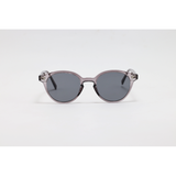 Dior - 28021 - Grey Translucent - Acetate - Round - Sunglasses