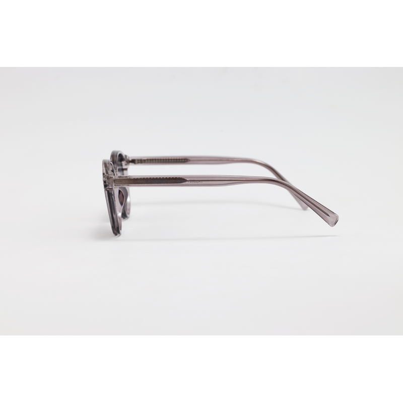 Dior - 28021 - Grey Translucent - Acetate - Round - Sunglasses