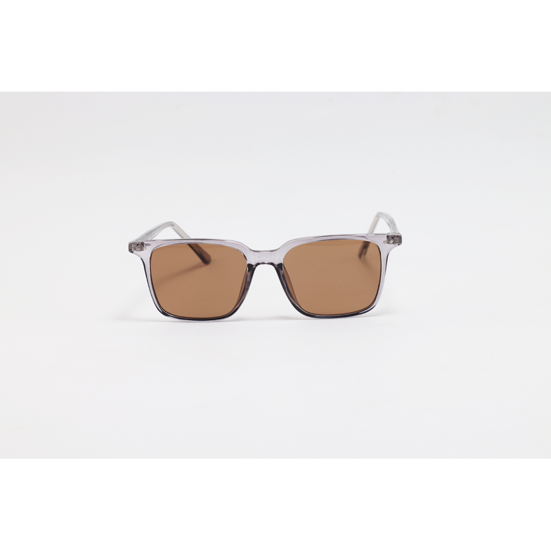 Gentle Monster – 6238 – Grey Translucent Brown – Acetate - Rectangle – Sunglasses
