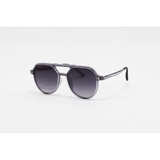 Dior - 2194 - Grey Translucent Black Gradient - Acetate - Rectangle - Dual - Attachment - Polarized - Eye Wear - Sunglasses