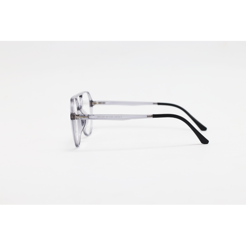 Dior - 2194 - Grey Translucent Black Gradient - Acetate - Rectangle - Dual - Attachment - Polarized - Eye Wear - Sunglasses
