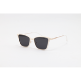 Dior - 2254 - Golden - Metal - Cat Eye - Dual - Polarized - Attachment - Eye Wear - Sunglasses