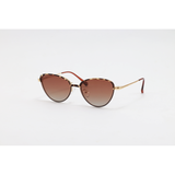 Dior - 7003 - Golden Brown - Metal - Cat Eye - Blue Cut - Dual - Polarized - Attachment - Eye Wear - Sunglasses