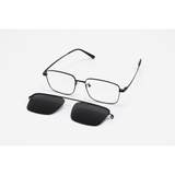 Dior - 7005 - Black - Metal - Blue Cut - Dual - Polarized - Attachment - Eye Wear - Sunglasses