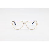 Dior - 7037 - Golden - Metal - Blue Cut - Dual - Polarized - Attachment - Eye Wear - Sunglasses