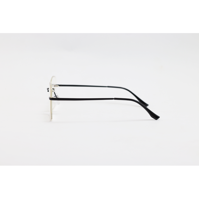 Dior - 1022 - Black - Metal - Blue Cut - Rimless - Square - Eyewear