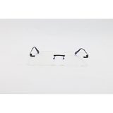 Silhouette - 23022 - Black - Metal - Blue Cut - Rimless - Eyewear