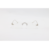 Dita - 21083 - Silver - Metal - Blue Cut - Rimless - Rectangle - Eyewear