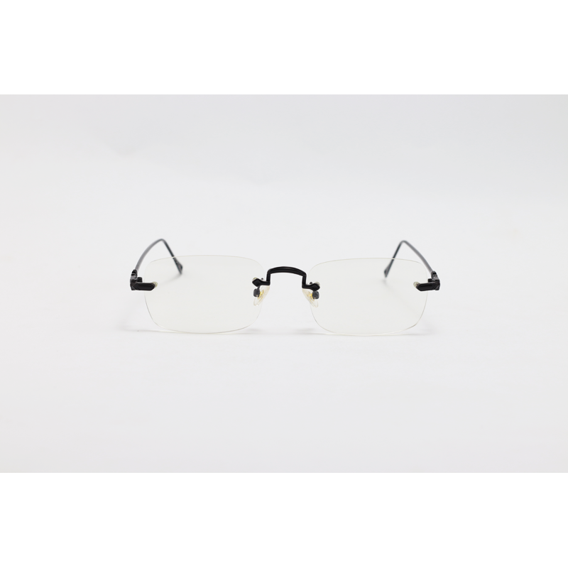 Dita - 21083 - Black - Metal - Blue Cut - Rimless - Rectangle - Eyewear