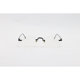 Dita - 21083 - Black - Metal - Blue Cut - Rimless - Rectangle - Eyewear