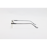 Dita - 01091 - Black - Metal - Blue Cut - Rimless - Rectangle - Eyewear