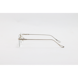 Dita - 01091 - Silver - Metal - Blue Cut - Rimless - Rectangle - Eyewear