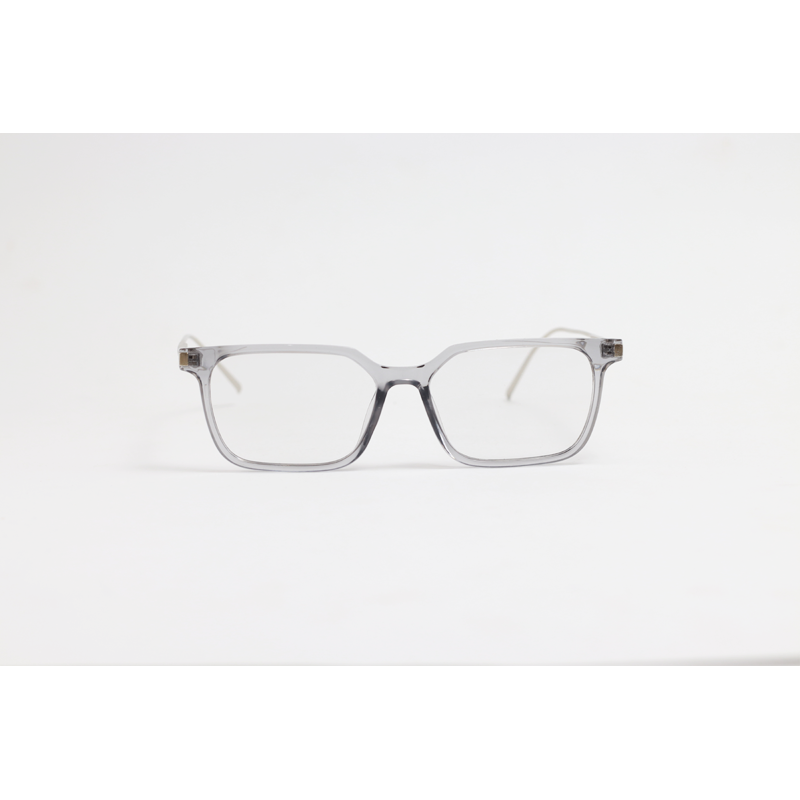Moscot - 8211 - Grey Translucent - Acetate - Metal - Transition - Blue Cut - Rectangle - Eyewear