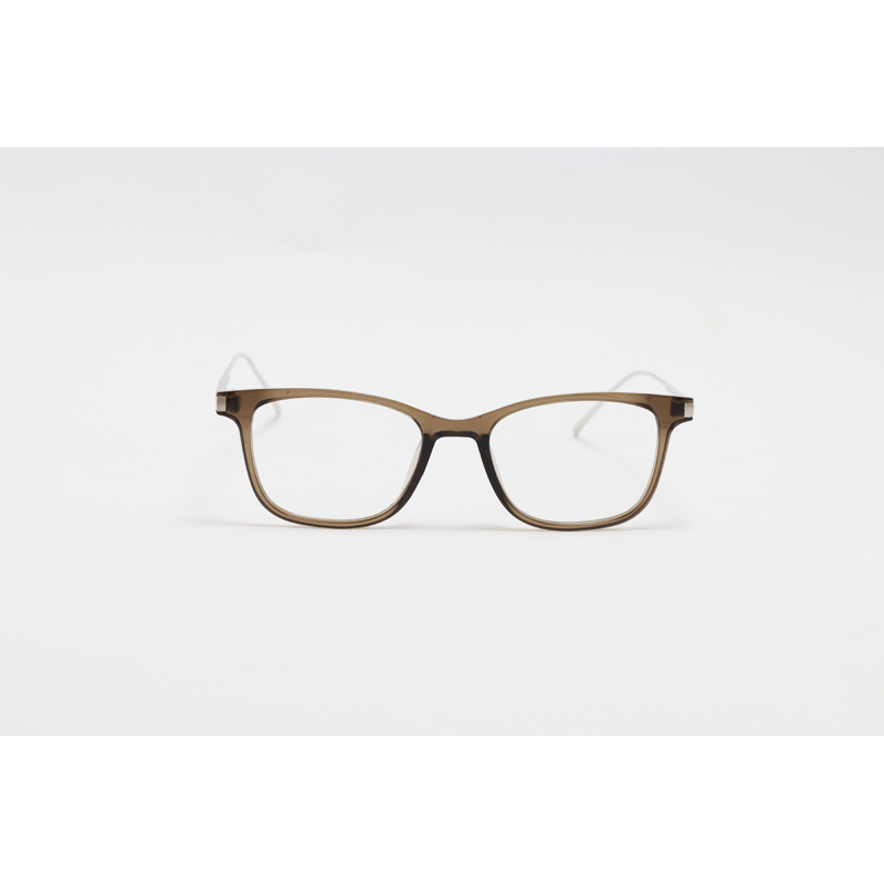 Dior - 8210 - Brown Translucent - Acetate - Metal - Blue Cut - Rectangle - Eyewear