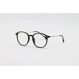 Dior - 8205 - Black - Acetate - Metal - Blue Cut - Oval - Eyewear