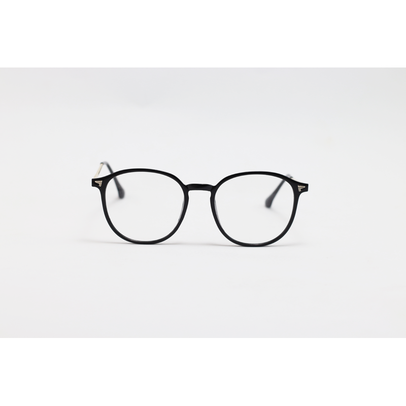 Dior - 8205 - Black - Acetate - Metal - Blue Cut - Oval - Eyewear
