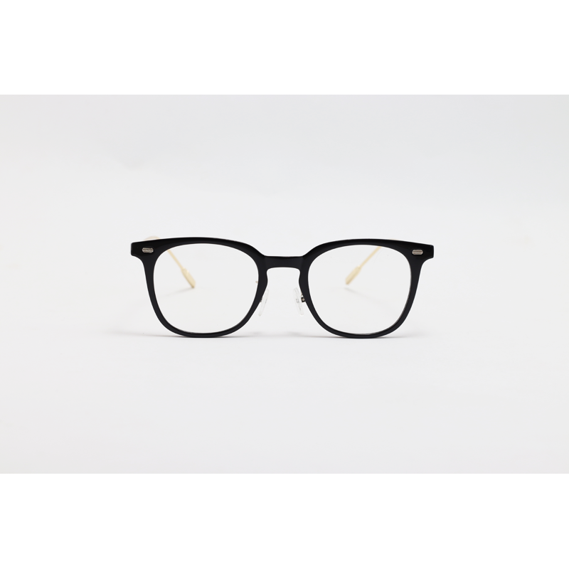 Dita - 8203 - Black Golden - Acetate - Metal - Blue Cut - Rectangle - Eyewear