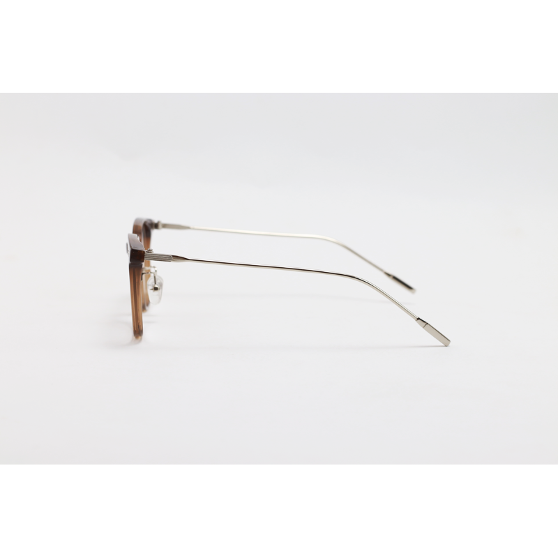 Dita - 8203 - Brown Translucent - Acetate - Metal - Blue Cut - Rectangle - Eyewear