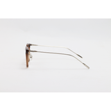 Dita - 8203 - Brown Translucent - Acetate - Metal - Blue Cut - Rectangle - Eyewear