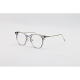Dita - 8203 - Grey Translucent - Acetate - Metal - Blue Cut - Rectangle - Eyewear