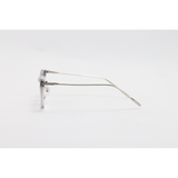 Dita - 8203 - Grey Translucent - Acetate - Metal - Blue Cut - Rectangle - Eyewear