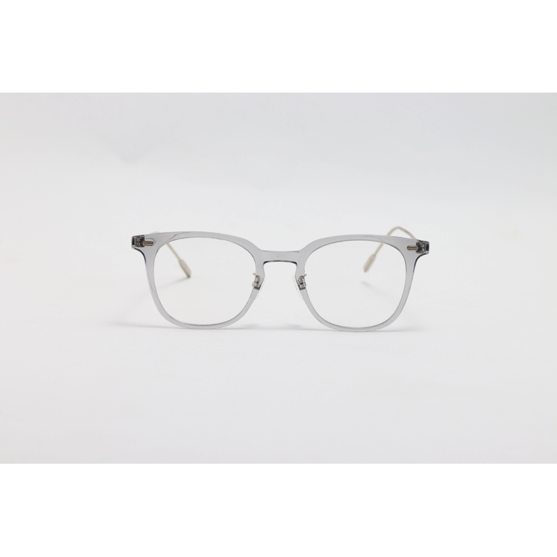 Dita - 8203 - Grey Translucent - Acetate - Metal - Blue Cut - Rectangle - Eyewear