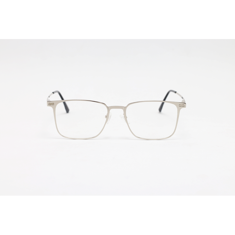MAYBACH - 8003 - Silver - Metal - Rectangle - Dual - Attachment - Blue Cut - Polarized - Eyewear - Sunglasses