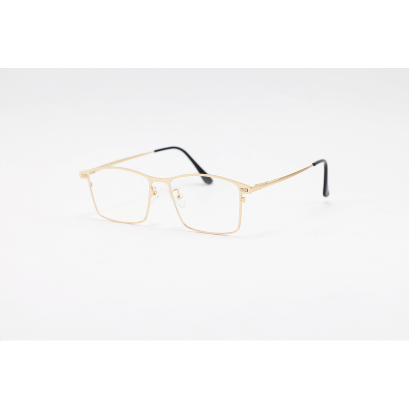 MAYBACH - 8009 - Golden - Metal - Rectangle - Dual - Attachment - Blue Cut - Polarized - Eyewear - Sunglasses