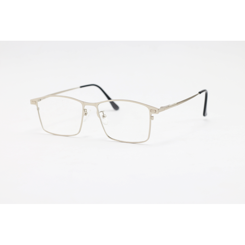 MAYBACH - 8009 - Silver - Metal - Rectangle - Dual - Attachment - Blue Cut - Polarized - Eyewear - Sunglasses