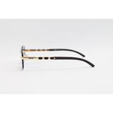 Cartier - 3176 - Golden Purple Gradient - Metal - Rimless - Rectangle - Sunglasses
