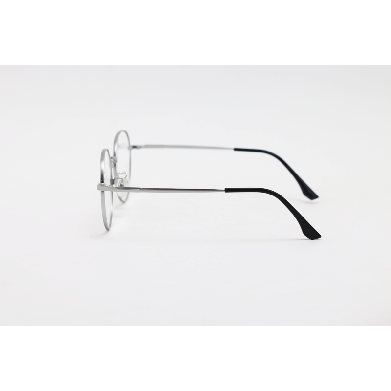Metal - 6071 - Silver - Round - Eyewear