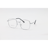 Metal - 6806 - Silver - Square - Eyewear