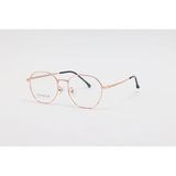 Metal - 6010 - Golden - Round - Eyewear