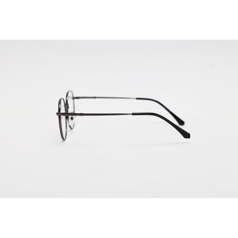 Metal - 6807 - Black - Round - Eyewear