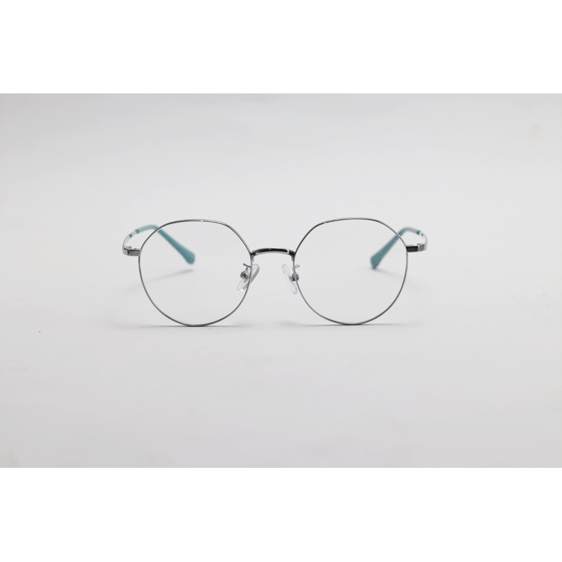Metal - 8921 - Silver - Round - Eyewear