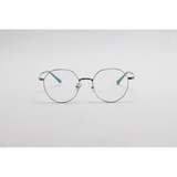Metal - 8921 - Silver - Round - Eyewear