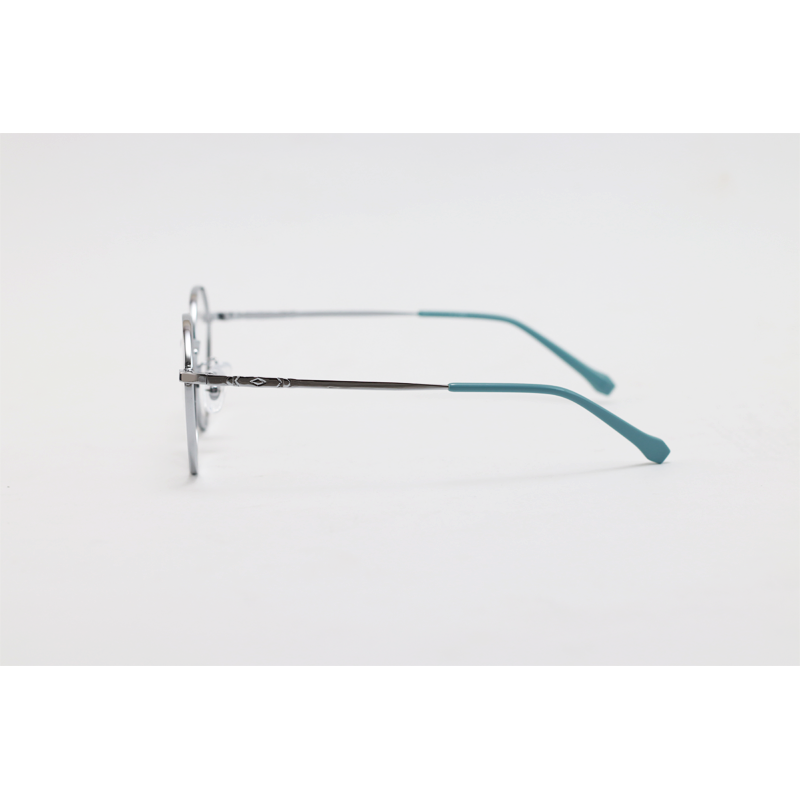 Metal - 8921 - Silver - Round - Eyewear
