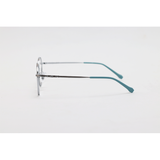 Metal - 8921 - Silver - Round - Eyewear