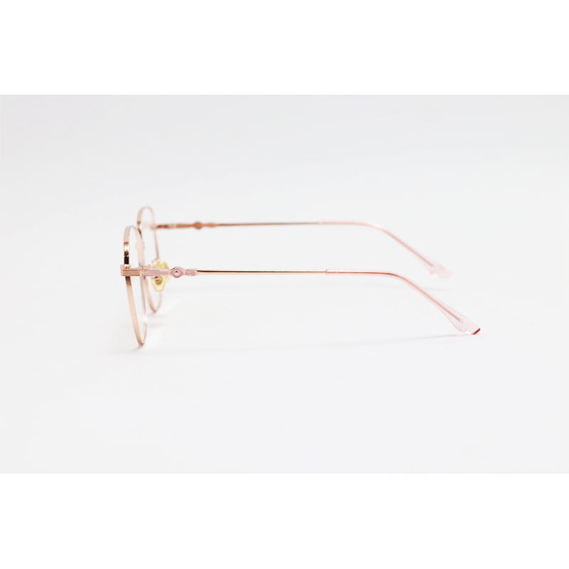 Metal - 124 - Golden - Square - Eyewear