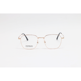 Metal - 6002 - Golden - Rectangle - Eyewear