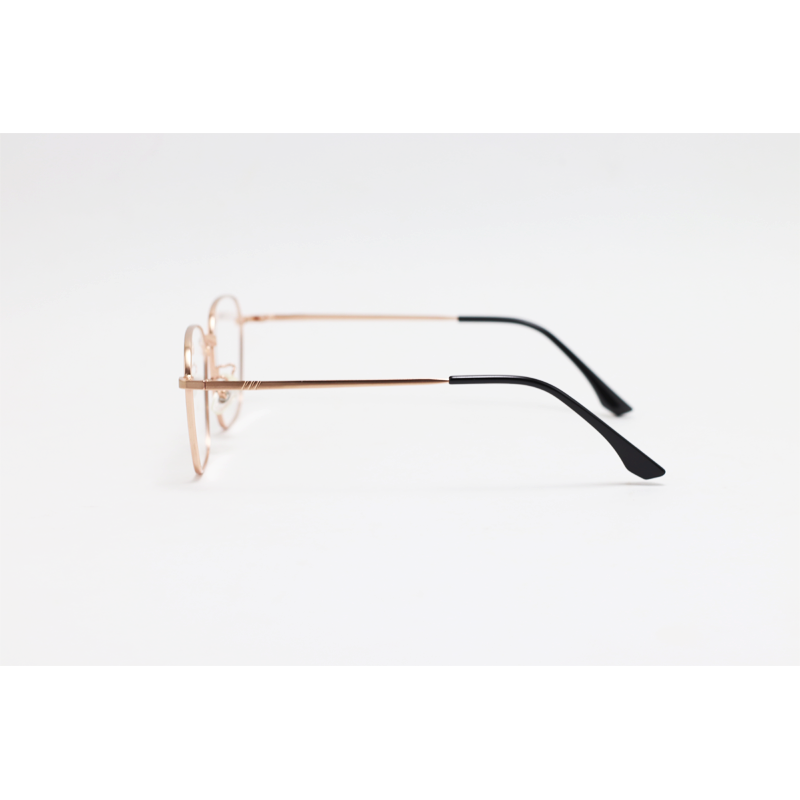 Metal - 6002 - Golden - Rectangle - Eyewear