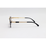 Chopard - 3171 - Golden Black - Metal - Rectangle - Double Bridge - Rimless - Sunglasses