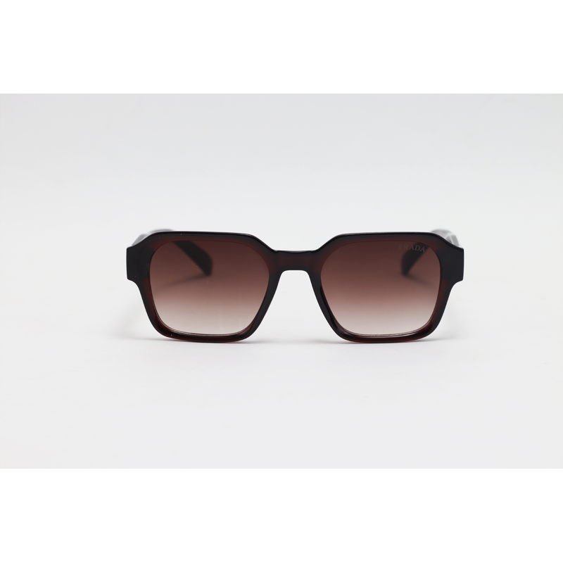 Prada - 328 - Brown Gradient - Acetate - Square - Sunglasses