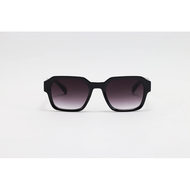Prada - 328 - Black Purple Gradient - Acetate - Square - Sunglasses